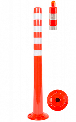 Столбик разделительный гибкий 1000 мм - купить цена в Минске - Альбион